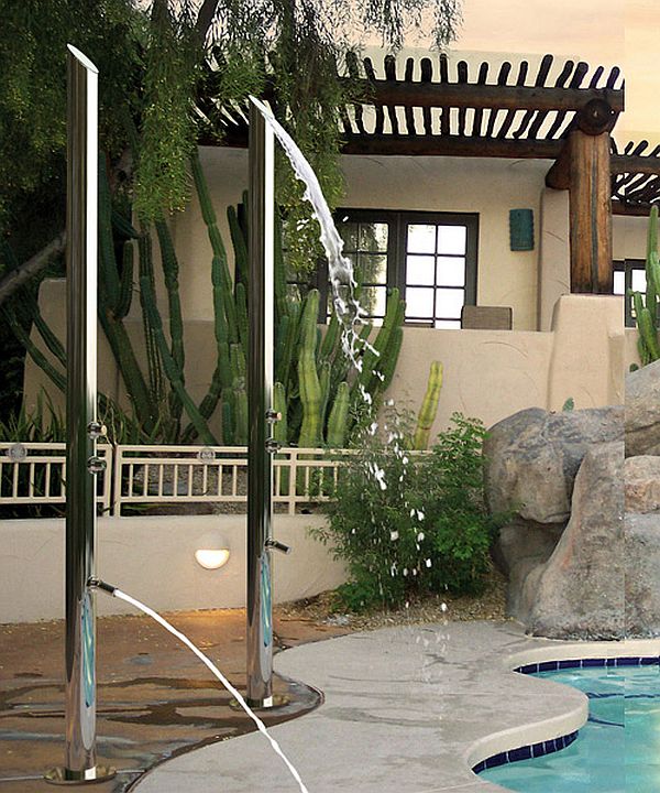 Aquabambu Outdoor Shower Designed by Bossiniby