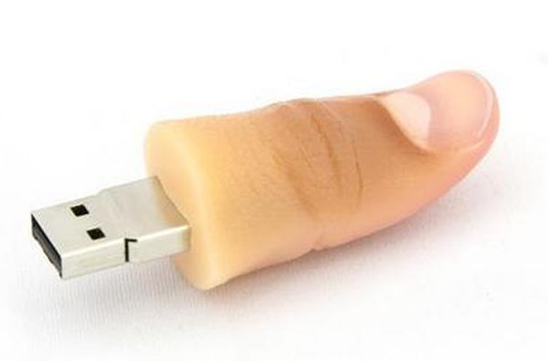 USB Flash Drive Fingers