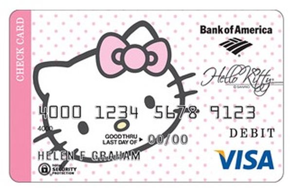Hello Kitty Credit Card 2