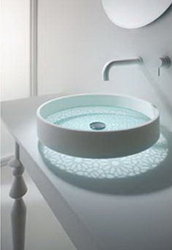 Glass Bottom Washbasin