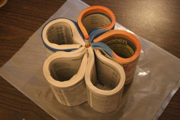 Phonebook Pencil Holder