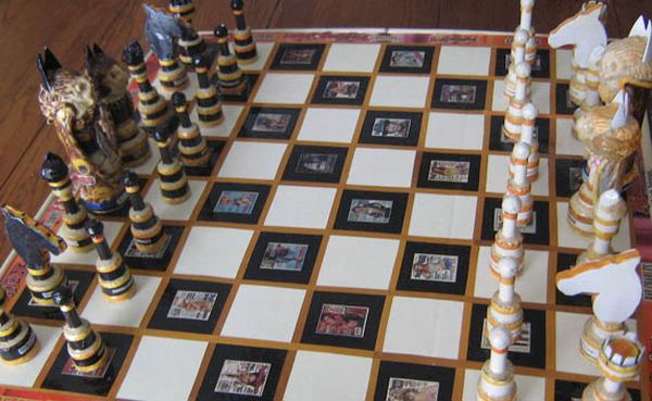 Rolling Stone Chess Set