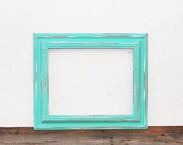 Painted wood photo frames - Three Arts